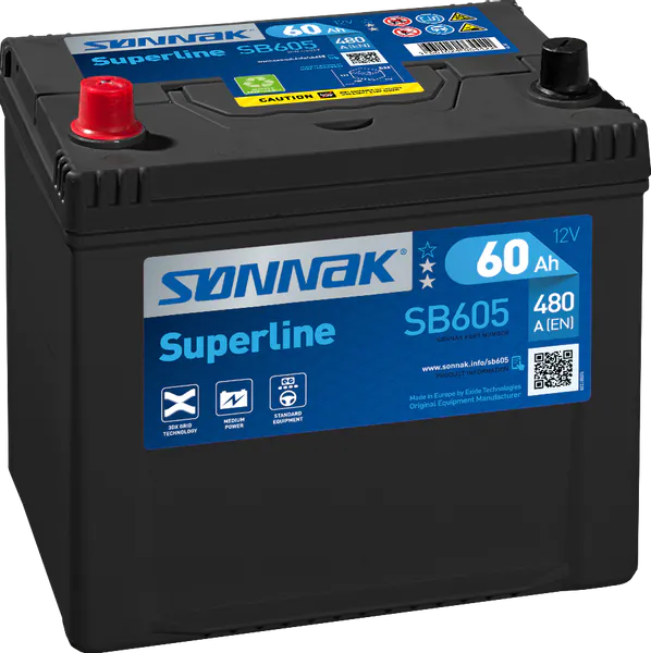 Hovedbilde Sønnak Superline SB605 60Ah ...