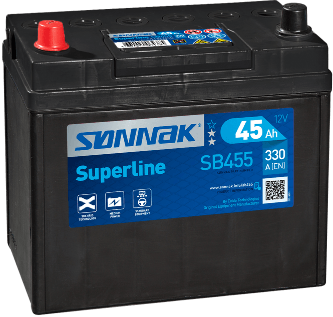 Hovedbilde Sønnak Superline SB455 45Ah ...