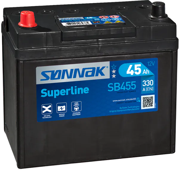 Hovedbilde Sønnak Superline SB455 45Ah ...