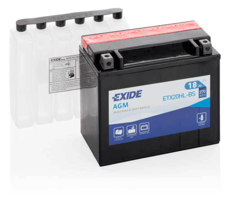 4599 EXIDE MC ETX20HL-BS