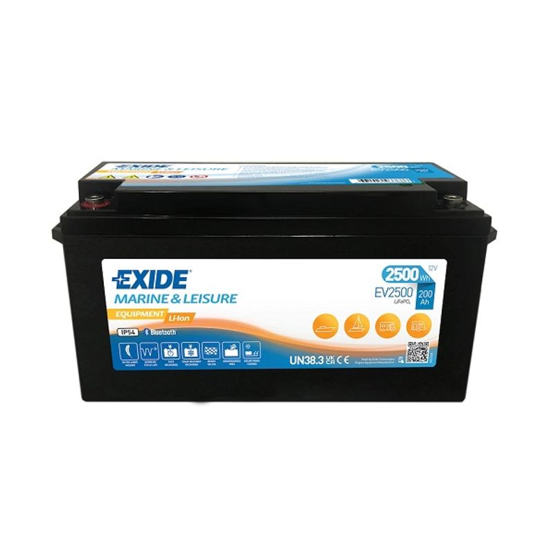 EXIDE Equipment Li-Ion EV2500S 200Ah - 2500Wh 
